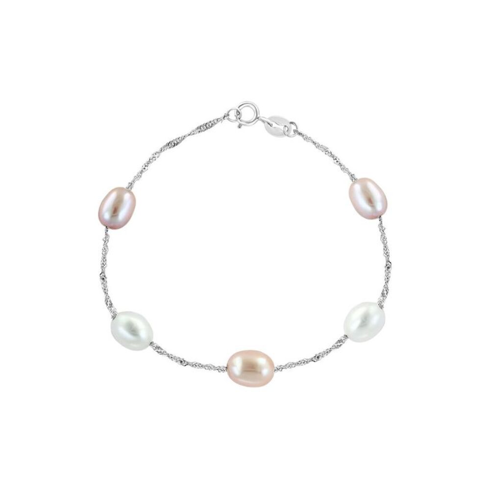 Effy Fine Jewelry Silver 7Mm Pearl Bracelet